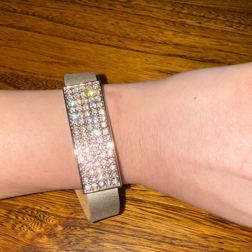 Chicos  Silver- Tone Crystal  Bracelet - Fashion Wearable